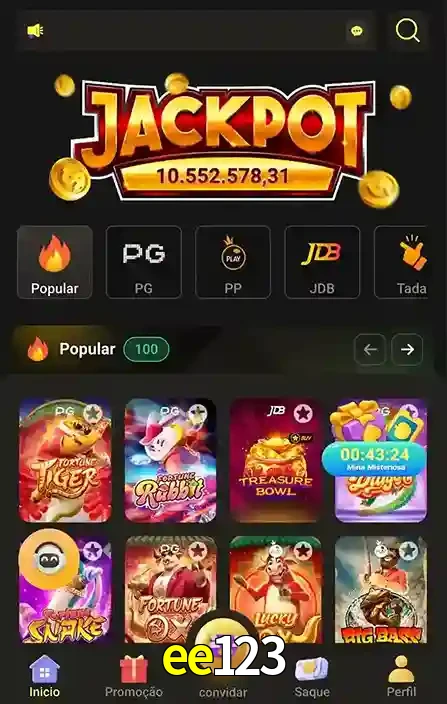 Promoções Especiais no ee123 App